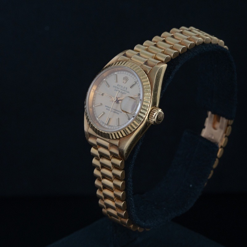ROLEX Datejust lady Automático oro Esfera Champane 62783 11