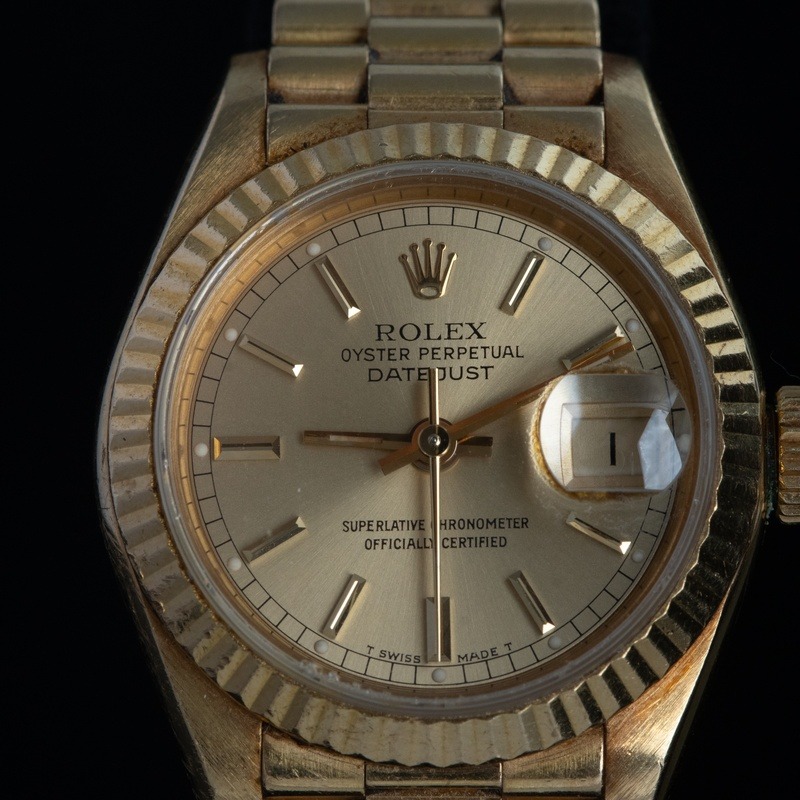 ROLEX Datejust lady Automático oro Esfera Champane 62783 12