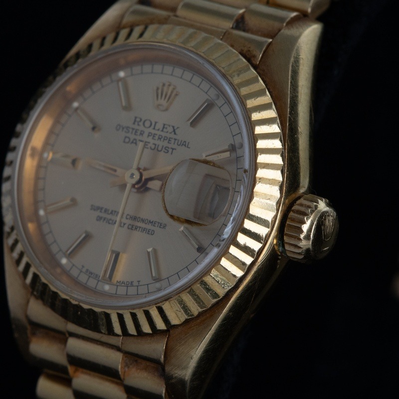 ROLEX Datejust lady Automático oro Esfera Champane 62783 13