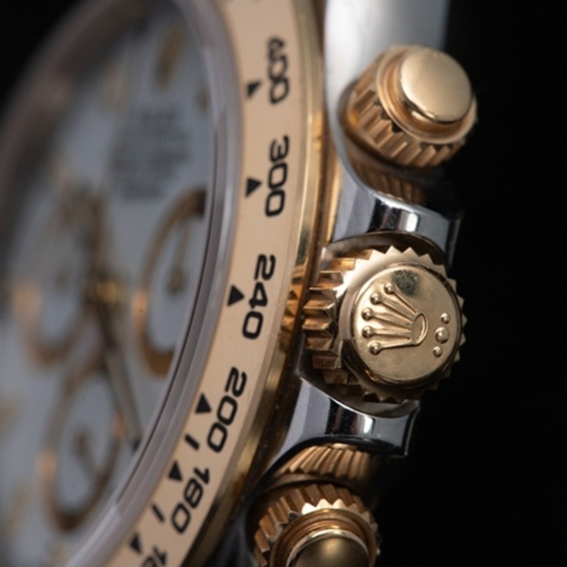 ROLEX Daytona Automatico Acero y oro Blanco 16
