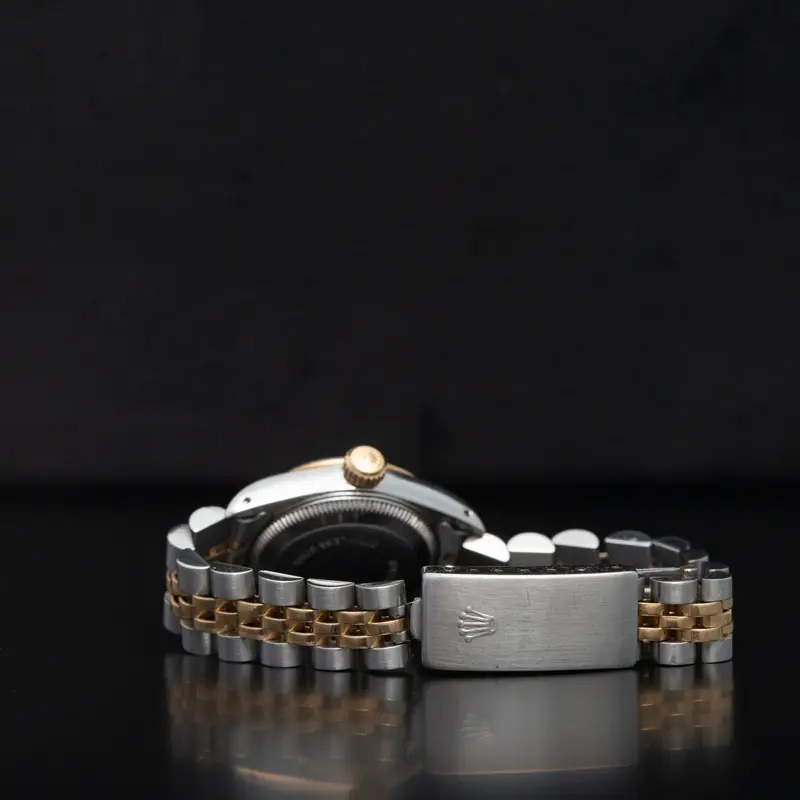 ROLEX Oyster Automático Acero y oro Esfera Champane 107675 05