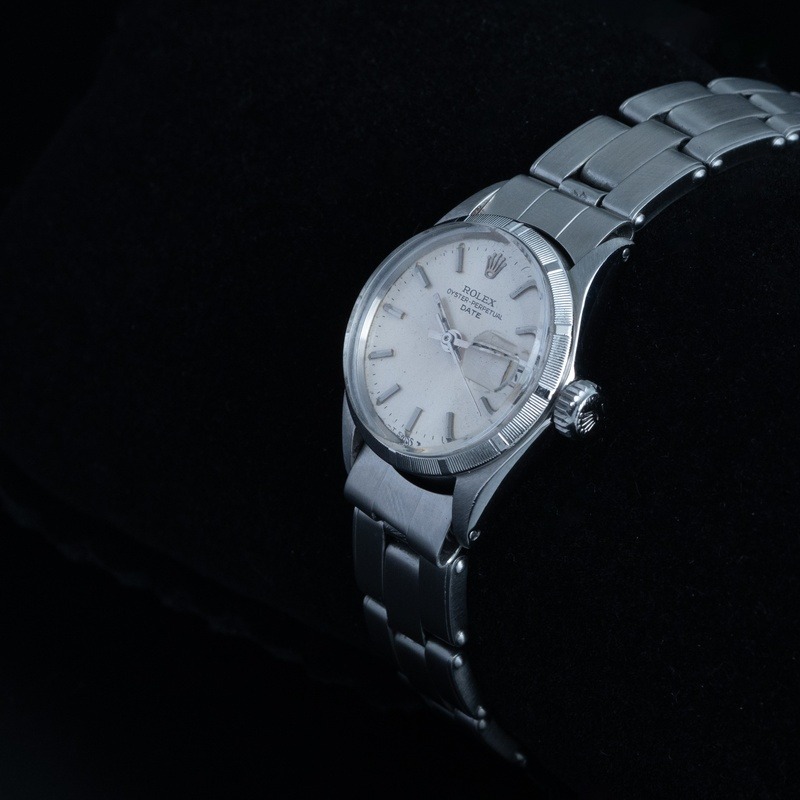 ROLEX Oyster Perperual Lady Date Automático Acero Esfera Plata 56807 04