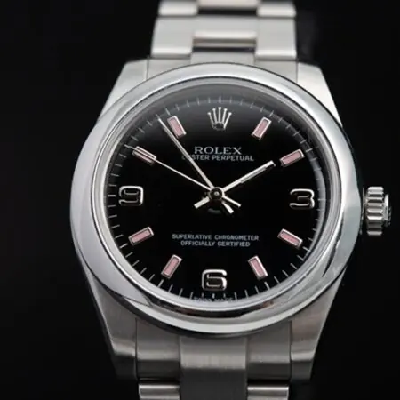 ROLEX Oyster Perpetual Automatico Acero Negro 03