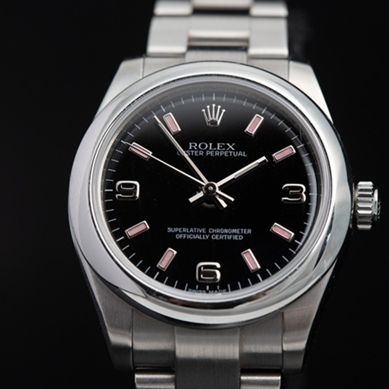 ROLEX Oyster Perpetual Automatico Acero Negro 03