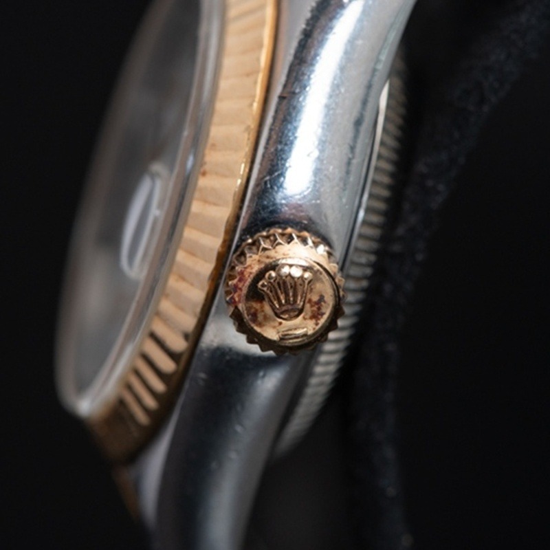 ROLEX Oyster Perpetual Automatico Acero y oro Blanco 13