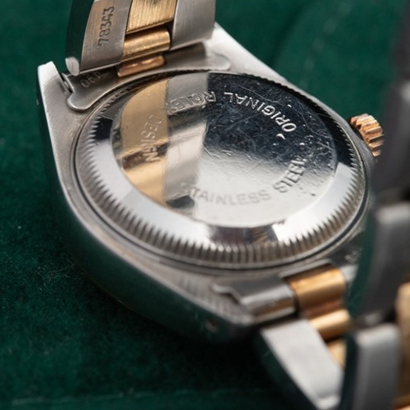 ROLEX Oyster Perpetual Automatico Acero y oro Blanco 22
