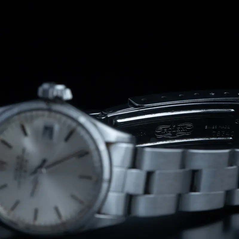 ROLEX Oyster Perpetual Date Automático Acero Esfera Plata 56860 12