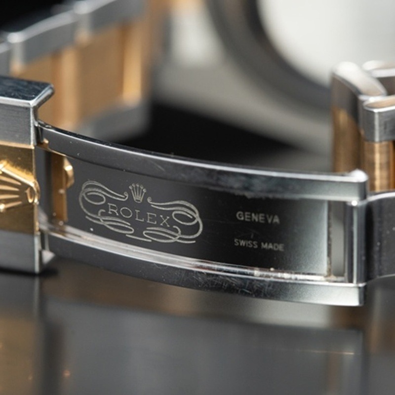 ROLEX Submariner Automatico Acero y oro Negro 30
