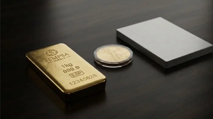 como elegir formato peso lingote monedas