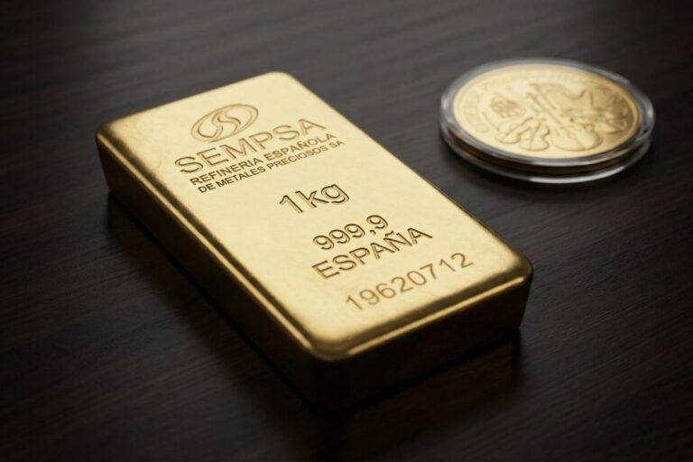 lingotes o monedas