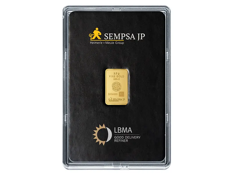 lingote oro 2 5g sempsa 2
