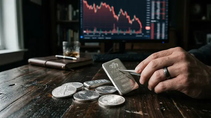 riesgos reales al invertir en plata física