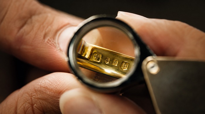 como verificar la pureza del oro