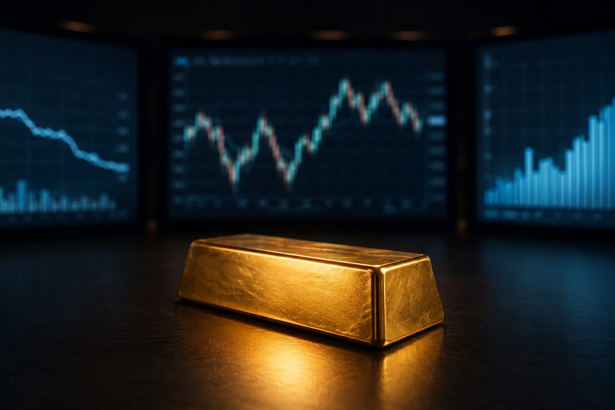 Análisis combinado de tipos de interés, dólar y bancos centrales en el precio del oro